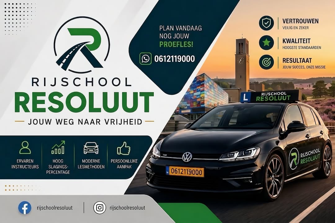 Geslaagd bij Rijschool Resoluut